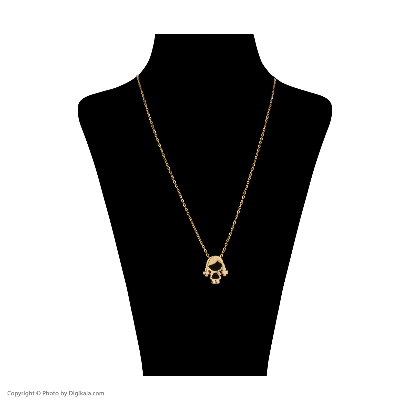 گردنبند طلا 18 عیار زنانه مایا ماهک مدل MM1787 -  - 2