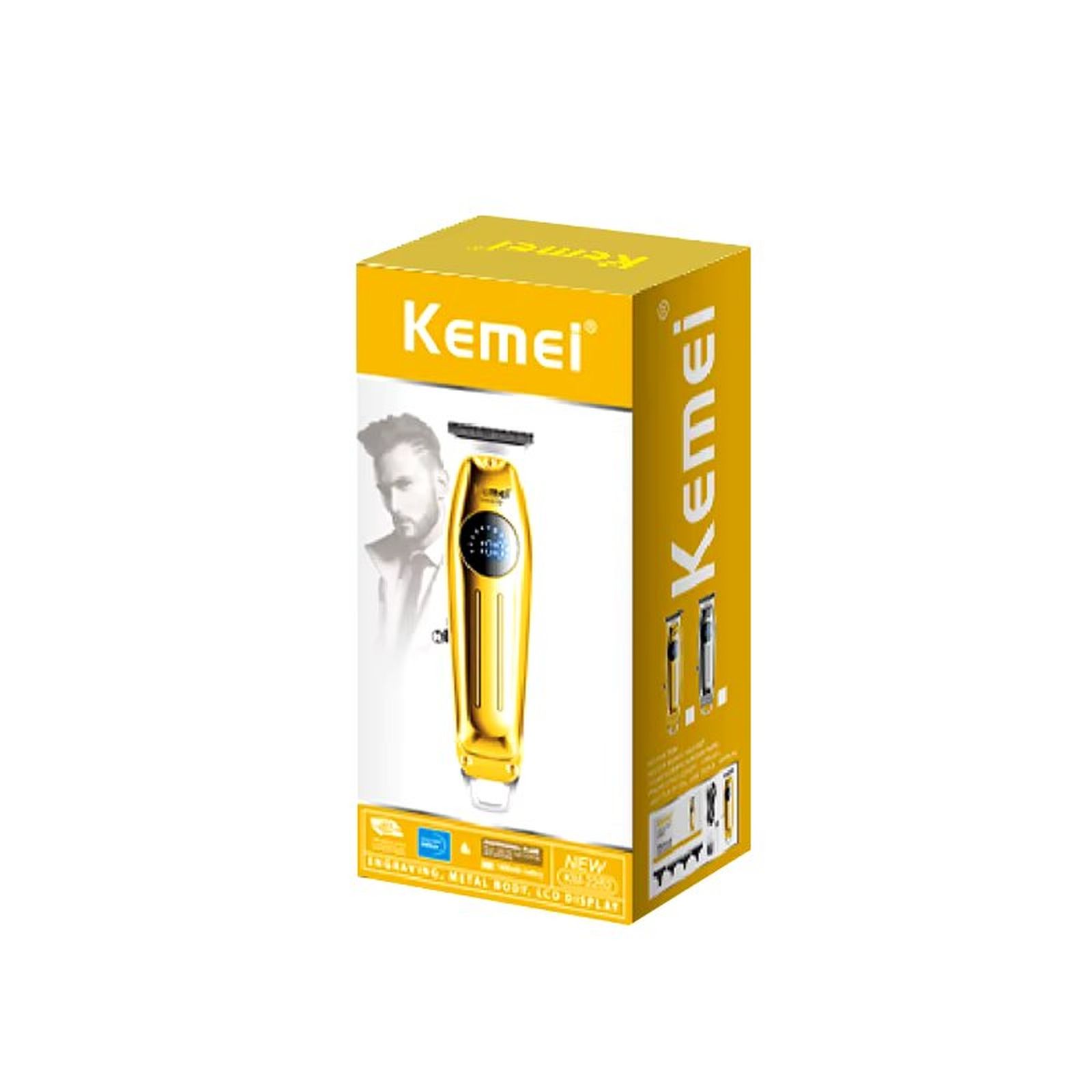 ماشین اصلاح موی صورت شارژی کیمی مدل KM-2252 -  - 10