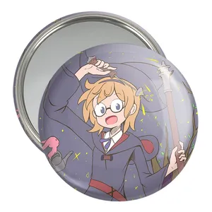 آینه جیبی خندالو مدل جاسون انیمه Little Witch Academia  کد 22845