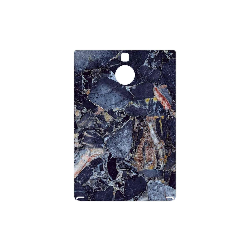 برچسب پوششی ماهوت مدل Broken black marble مناسب برای گوشی موبایل بلک بری Passport Silver Edition