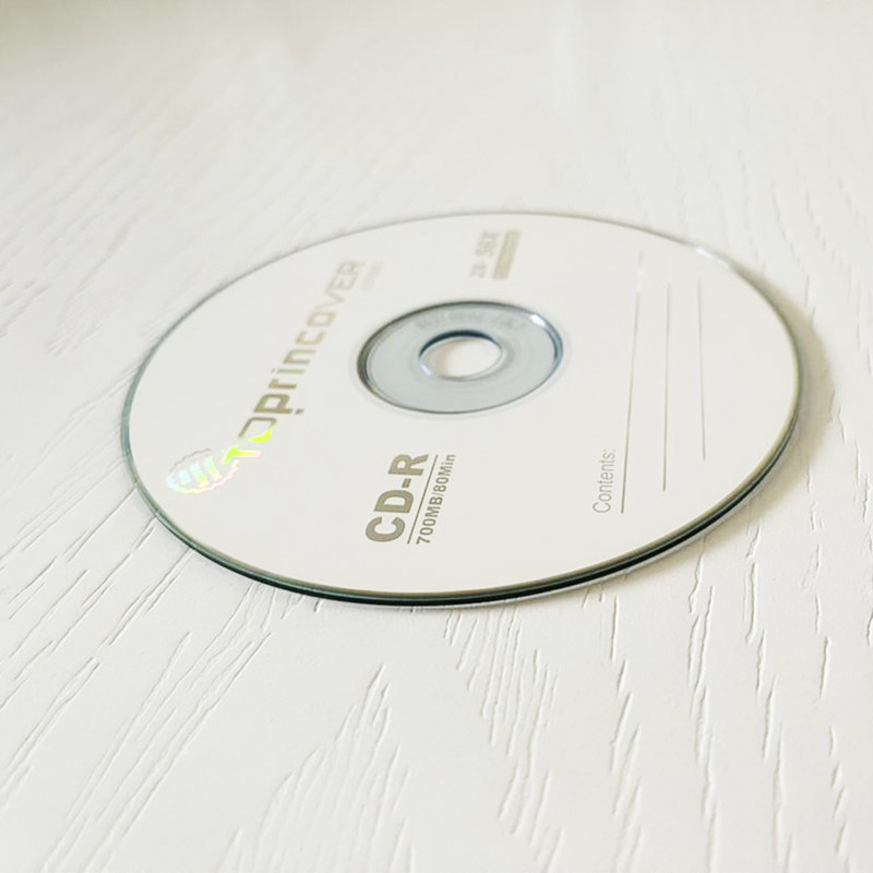 سی دی خام تاپرینکوور مدل CD-R بسته 2 عددی