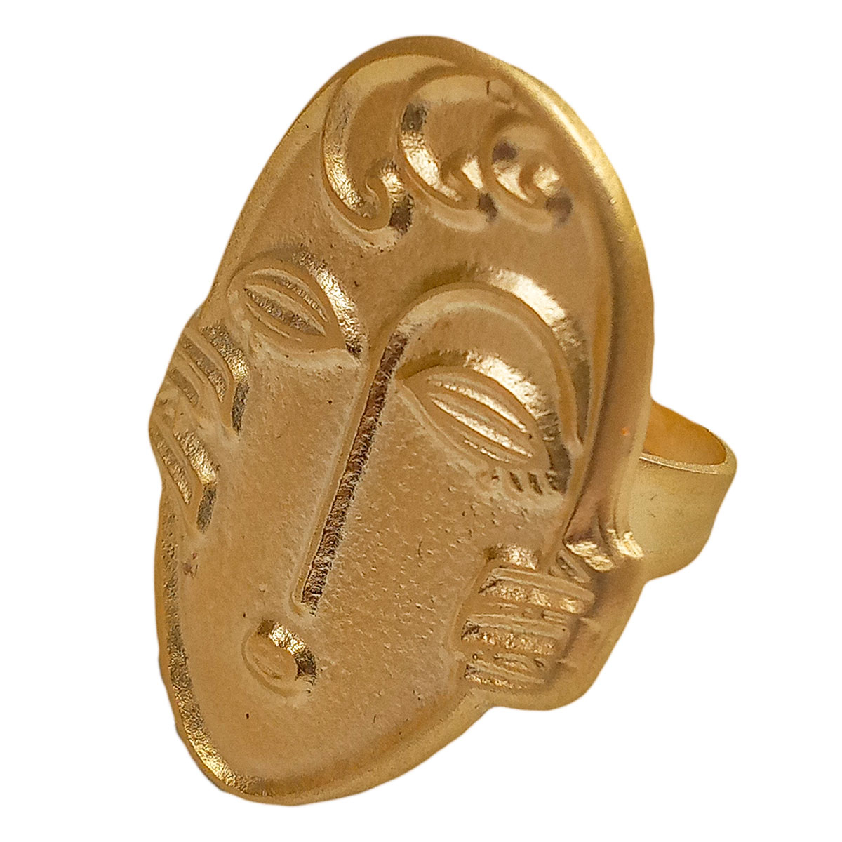 انگشتر زنانه مدل رخ کد FACE45