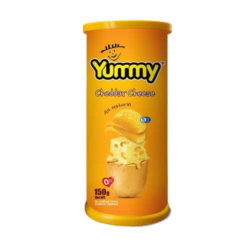 چیپس همسان یامی با طعم پنیر چدار 150 گرم