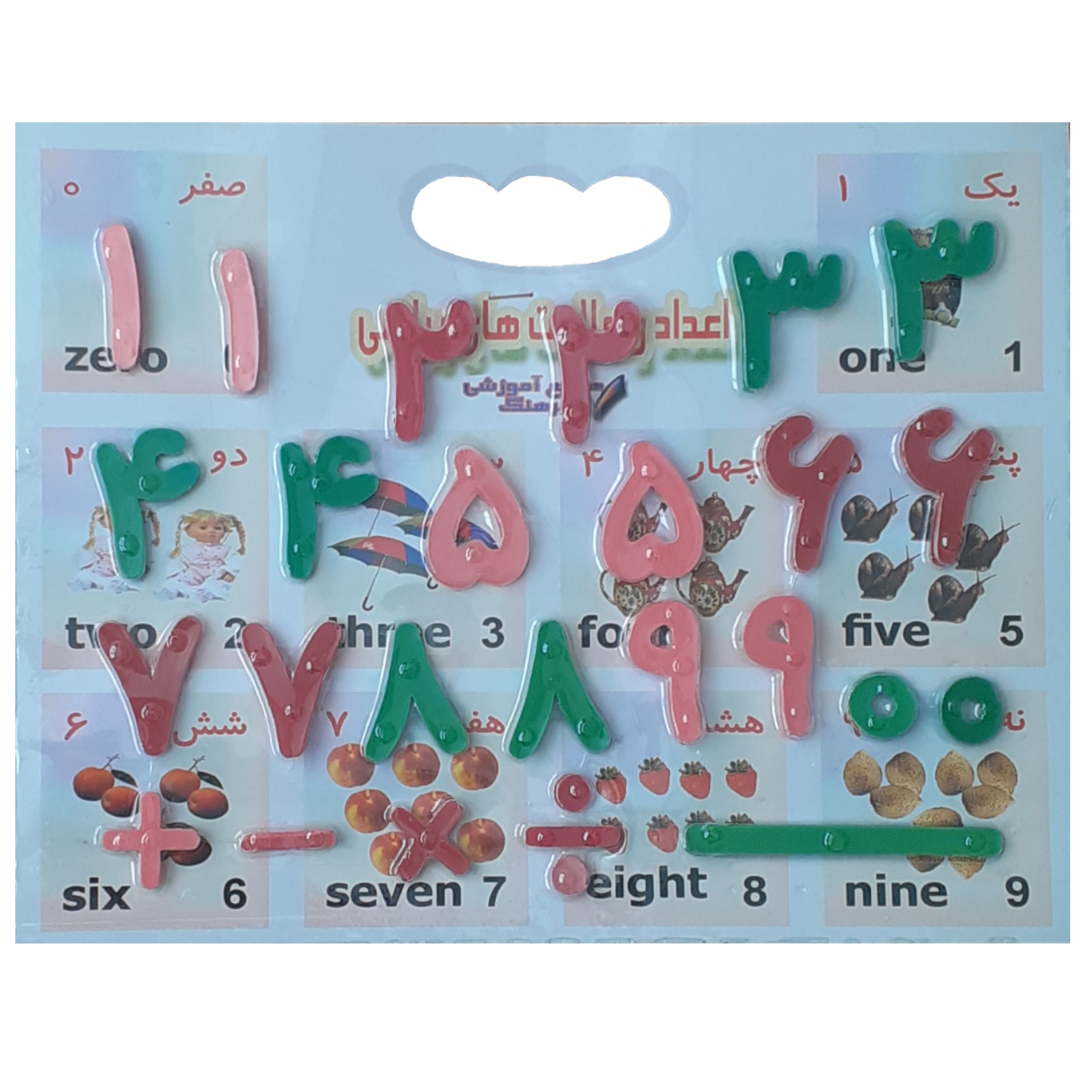 بازی آموزشی اعداد مدل ریاضی