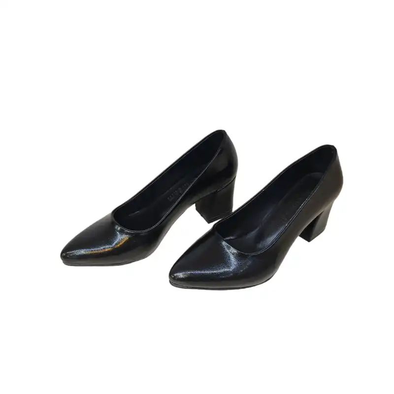 کفش زنانه مدل ZPOL 03 بیاله رنگ مشکی