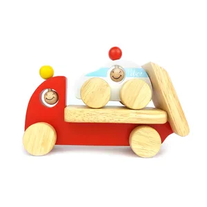 اسباب بازی نیمو چوبک مدل کامیون و ماشین پلیس مجموعه دو عددی