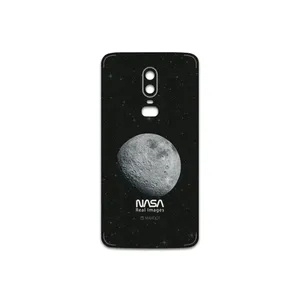 MAHOOT Moon-By-NASA Cover Sticker for OnePlus 6