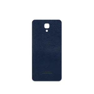 MAHOOT Deep-Blue-Leather Cover Sticker for LG X screen