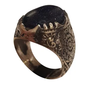 انگشتر نقره مردانه مدل دلربا فردوس کد AD110270