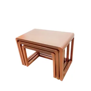 میز عسلی مدل B220 مجموعه 3 عددی