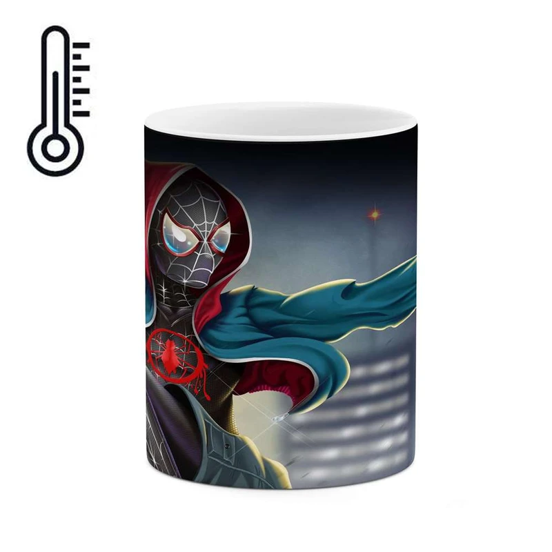 ماگ حرارتی کاکتی مدل اسپایدرمن کد mgh16374