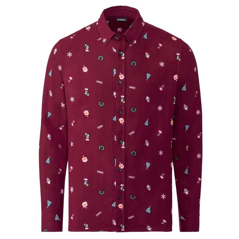 پیراهن آستین بلند مردانه لیورجی مدل 8911822