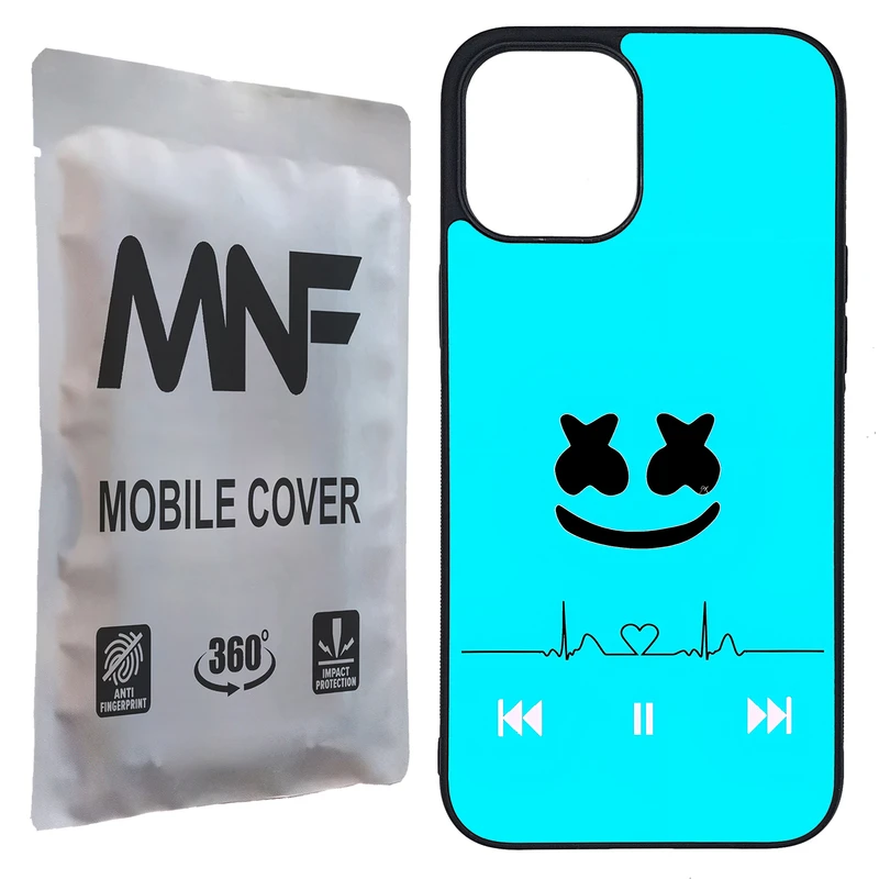 کاور ام ان اف طرح Marshmello کد P-088 مناسب برای گوشی موبایل اپل iPhone 12 Pro Max