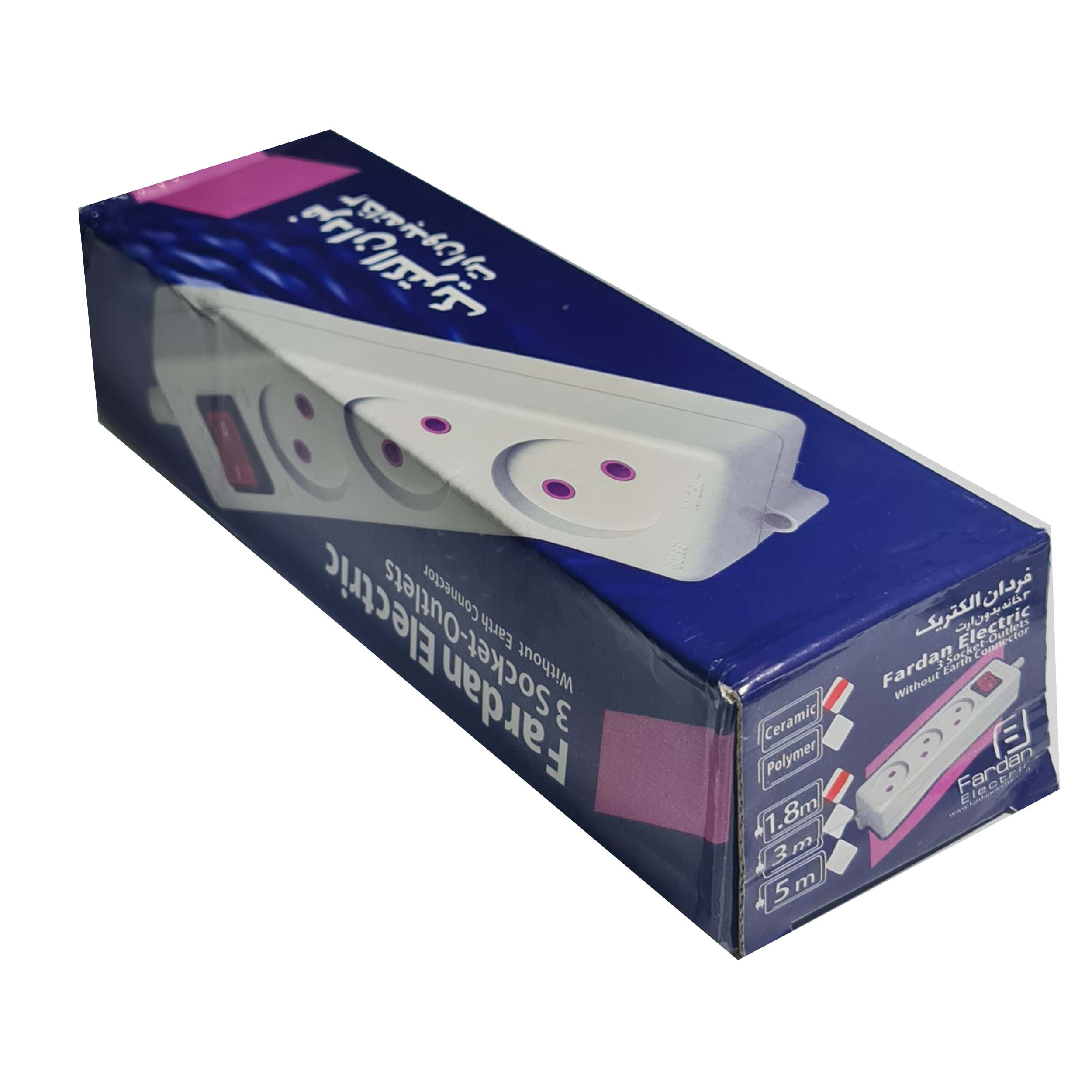 چندراهی برق فردان الکتریک مدل CERAMIC-1.8m چندراهی برق فردان الکتریک مدل CERAMIC-1.8m