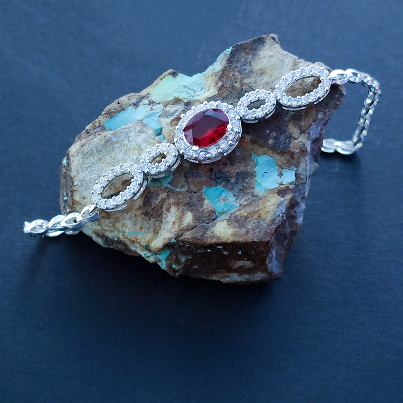 دستبند نقره زنانه مدل 30572 دستبند نقره زنانه مدل 30572