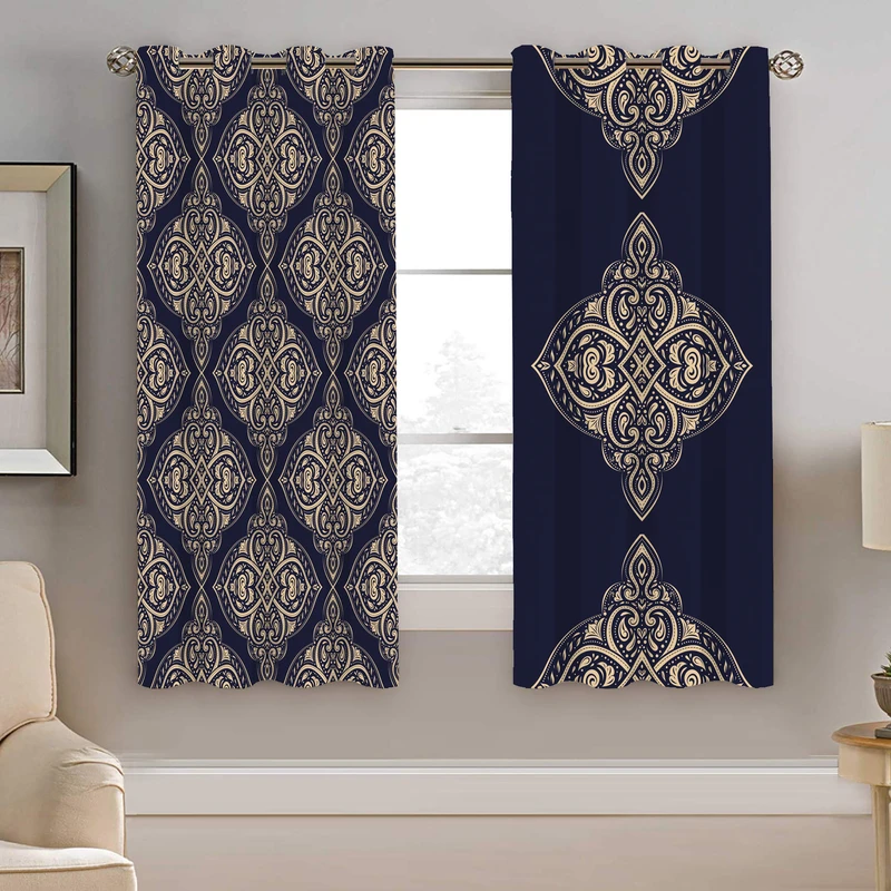 پرده نیروانا مدل pmk2458 سایز 190 × 140 سانتی متر