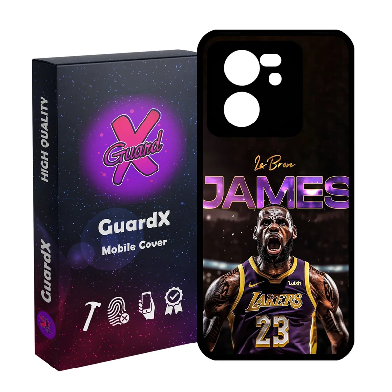 کاور گارد ایکس طرح Lebron James مدل 10715 مناسب برای گوشی موبایل شیائومی 13T/13T Pro/Redmi K60 Ultra