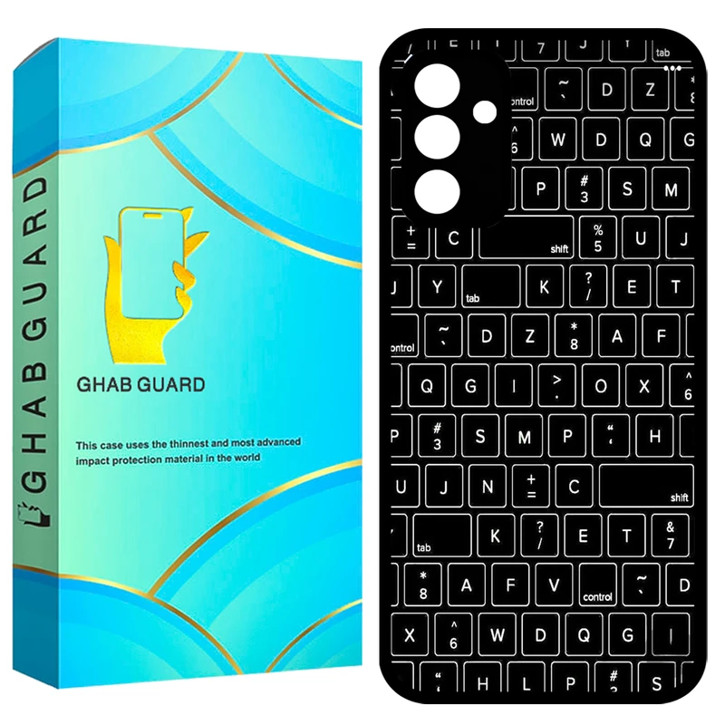 کاور قاب گارد طرح کیبورد مدل GCHPA34 مناسب برای گوشی سامسونگ Galaxy A34 5G