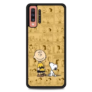 AKAM AMC-WSGA70-SNOOPY-22 Cover For Samsung Galaxy A70
