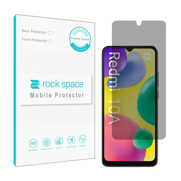 محافظ صفحه نمایش حریم شخصی راک اسپیس مدل HyPRV مناسب برای گوشی موبایل شیائومی Redmi 10A Sport