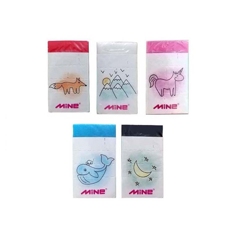 پاک کن ماین مدل کارتونی کد MK - 05 مجموعه 5 عددی