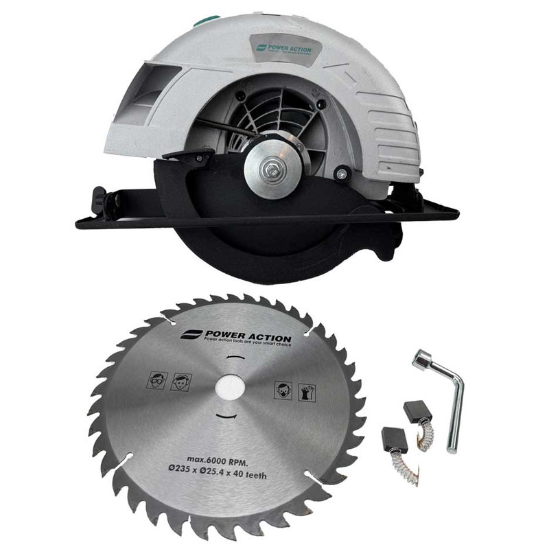 اره دیسکی 185 میلیمتر 1500 وات پاور اکشن مدل CS1500