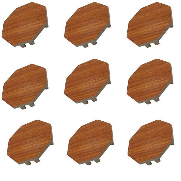 درپوش پارتیشن مدل تک جداره آلومینیوم بسته 9 عددی