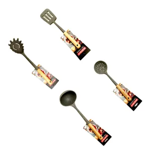 سرویس کفگیر و ملاقه 4 پارچه شنگیا مدل سلیکونی کد P3846 P3839وP3845,P3848 