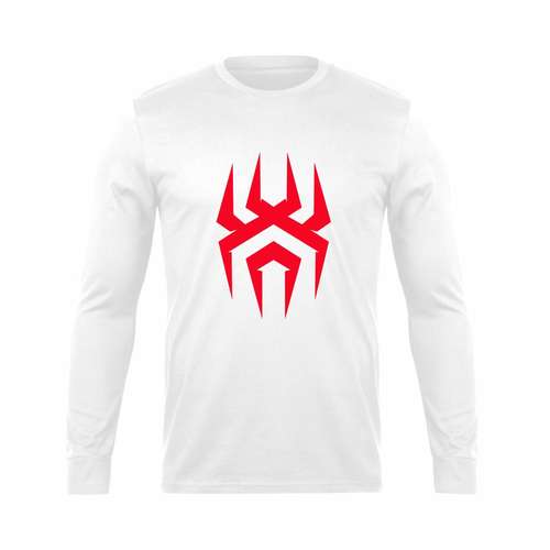 تی شرت آستین بلند مردانه رانژ مدل گیمینگ طرح اسپایدرمن کد 08