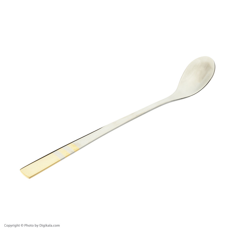 قاشق شربت خوری ناب استیل مدل فلورانس بسته 6 عددی