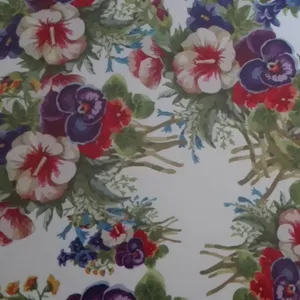 کاغذ کادو مدل دسته گل بسته 2 عددی