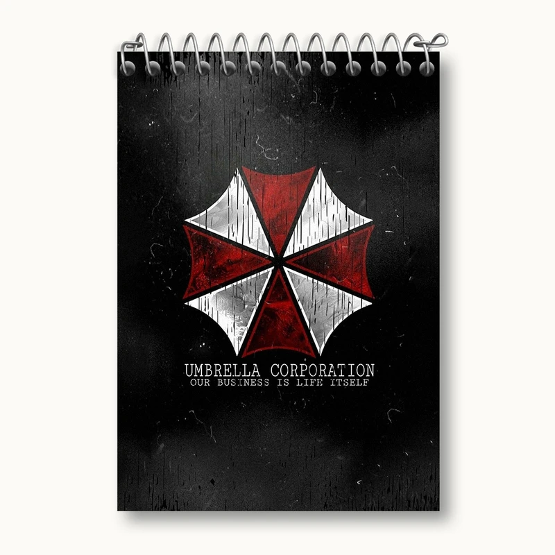 دفتر یادداشت 50 برگ خندالو مدل بازی رزیدنت اویل (Resident Evil) کد 31656