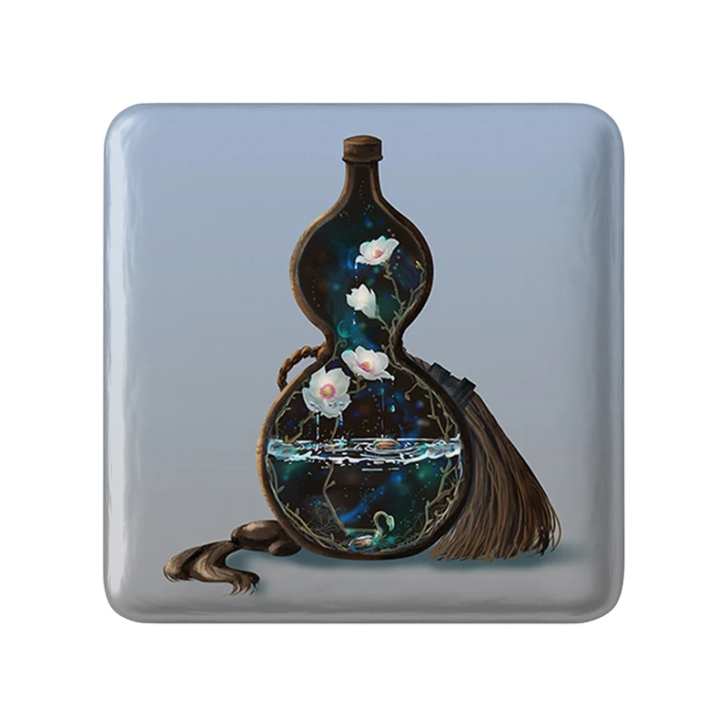 مگنت خندالو طرح بازی سکیرو (sekiro) مدل مربعی کد 31700