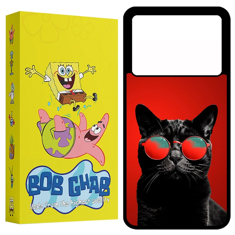 کاور باب قاب طرح گربه مدل BCPX6P مناسب برای گوشی موبایل شیائومی Poco X6 Pro 5G / Redmi K70E