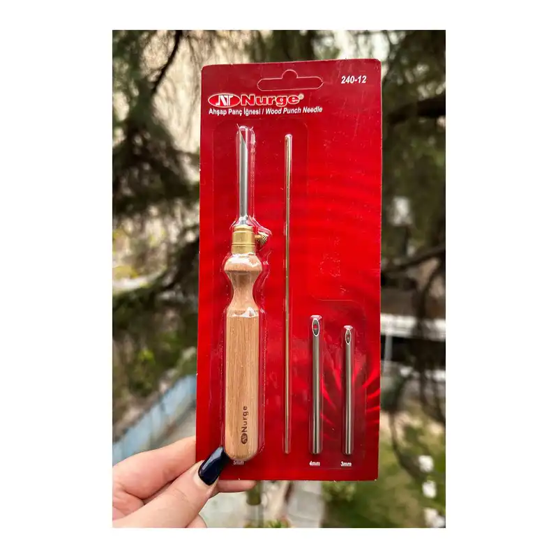 نیدل پانچ مدل نورگه کد 240-12 به همراه سوزن مجموعه 5 عددی