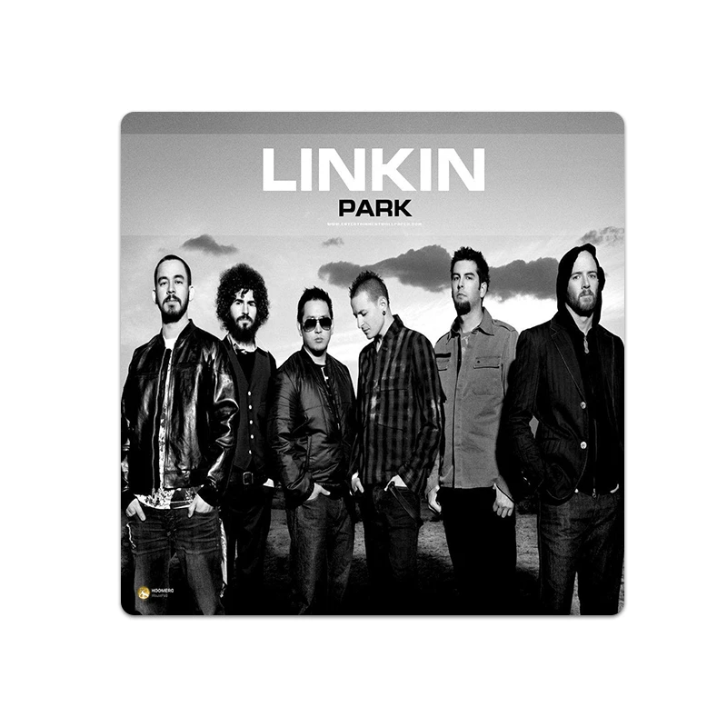 ماوس پد هومرو مدل NX298 طرح Linkin Park سایز 40x40 سانتی‌متر