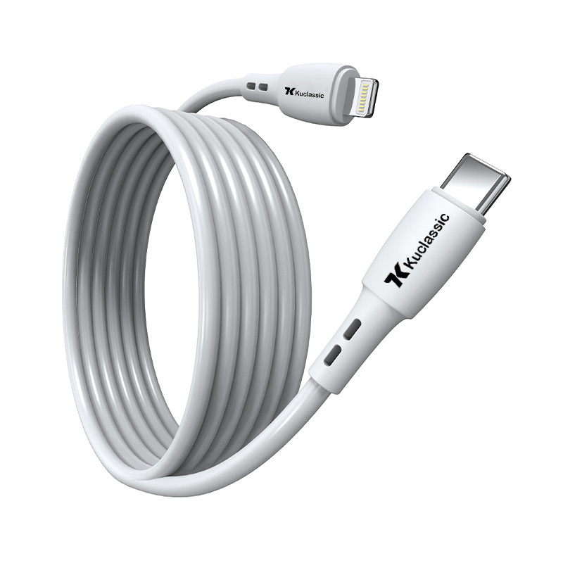 کابل تبدیل USB-C به لایتنینگ کوکلاسیک مدل Q-19 طول 1 متر