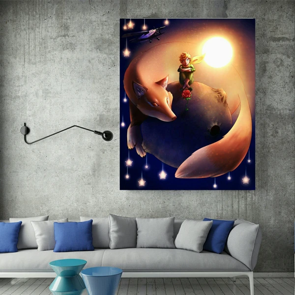  تابلو شاسی طرح شازده کوچولو مدل TSH777