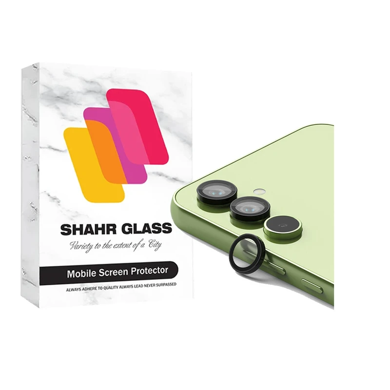 محافظ لنز دوربین شهر گلس مدل RINGSHA مناسب برای گوشی موبایل سامسونگ Galaxy A54 5G