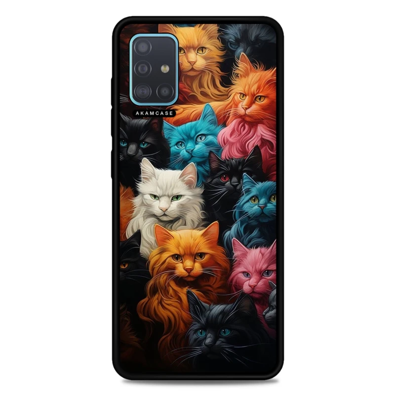 کاور آکام مدل AMC-WSGA51-CATS1 مناسب برای گوشی موبایل سامسونگ Galaxy A51