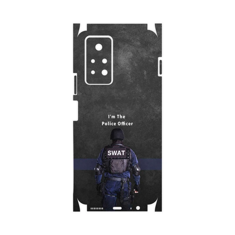 برچسب پوششی ماهوت مدل Police Officer-FullSkin مناسب برای گوشی موبایل اینفینیکس Note 11 Pro