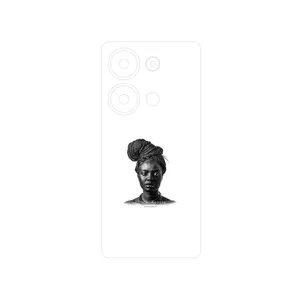 MAHOOT Portrait of an African Woman Cover Sticker for Xiaomi Redmi Note 13 Pro 4G