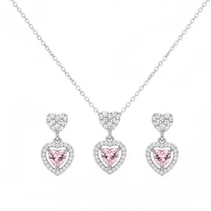 نیم ست زنانه مدل قلب