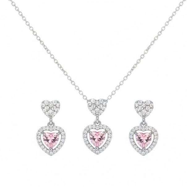 نیم ست زنانه مدل قلب