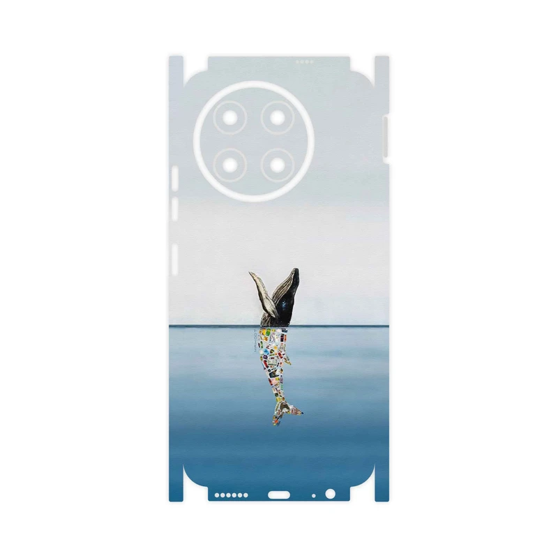 برچسب پوششی ماهوت مدل Collage of Sea Trash-FullSkin مناسب برای گوشی موبایل تکنو Spark 30 Pro