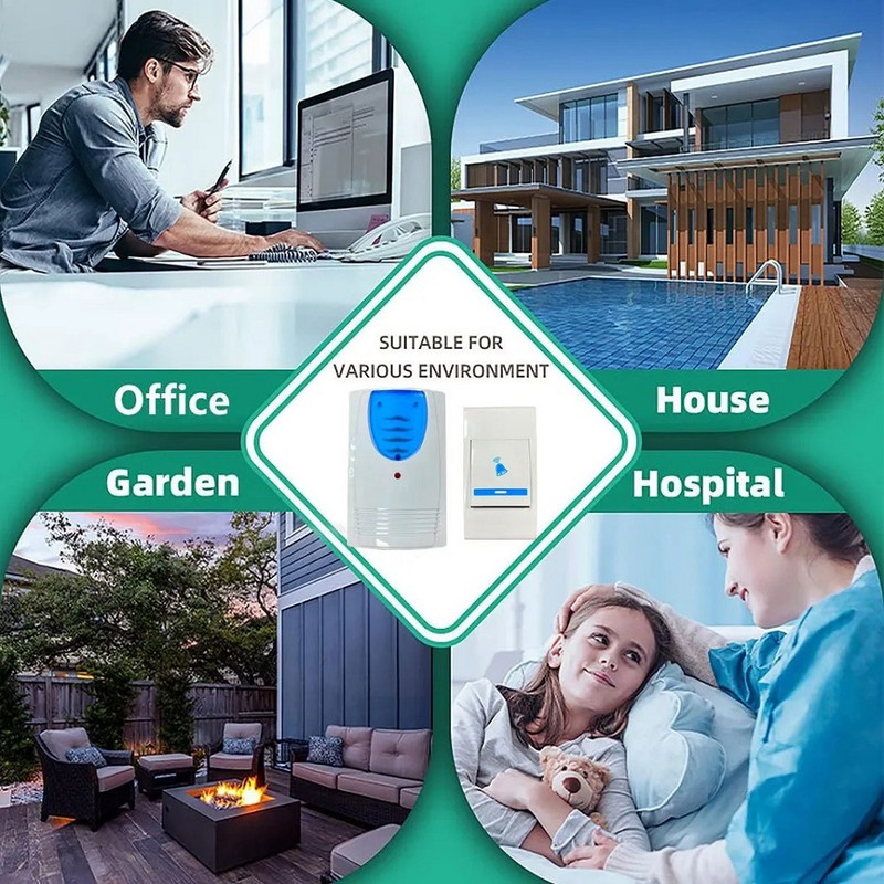 زنگ بی سیم لوک آرم مدل 8203