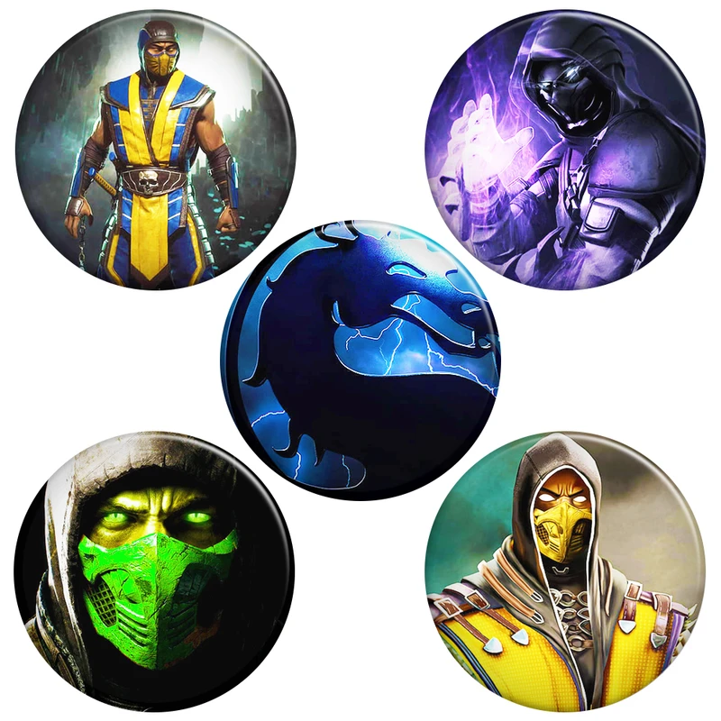 پیکسل گالری باجو طرح مورتال کمبت کد mortal kombat 17 مجموعه 5 عددی