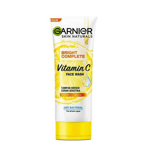 فوم شستشو صورت گارنیه مدل Vitamin C حجم 100 میلی لیتر