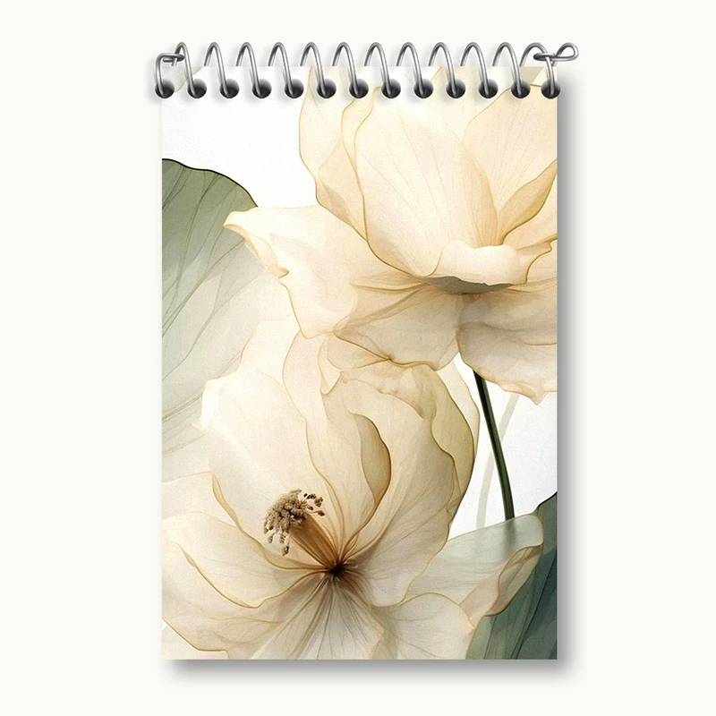 دفتر یادداشت 50 برگ خندالو مدل گل کد F1306