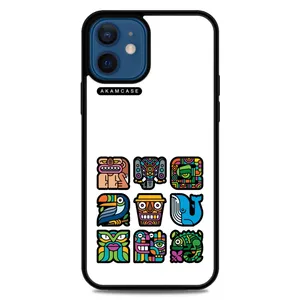 AKAM AMC-WA12M-MODERN CULTURE-4 Cover For Apple iPhone 12 Mini